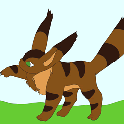 How to Draw Fox Squirrel from Castle in the Sky Step by Step