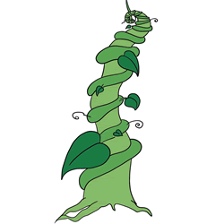 How to Draw a Beanstalk Step by Step