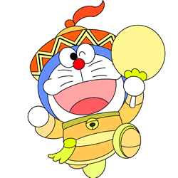 How to Draw Cartoon Doraemon Step by Step