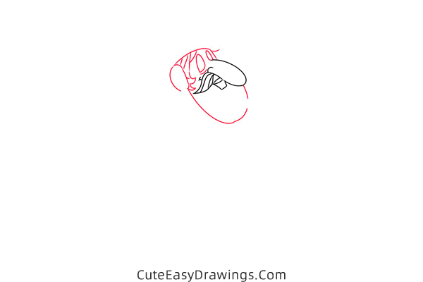 how to draw professor hinkle from frosty the snowman - www.cuteeasydrawings.com