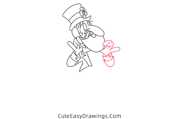 how to draw professor hinkle from frosty the snowman - www.cuteeasydrawings.com