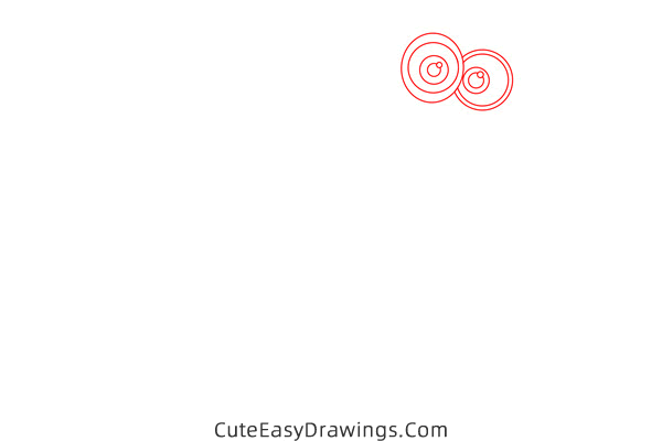 how to draw turbo the snail - www.cuteeasydrawings.com
