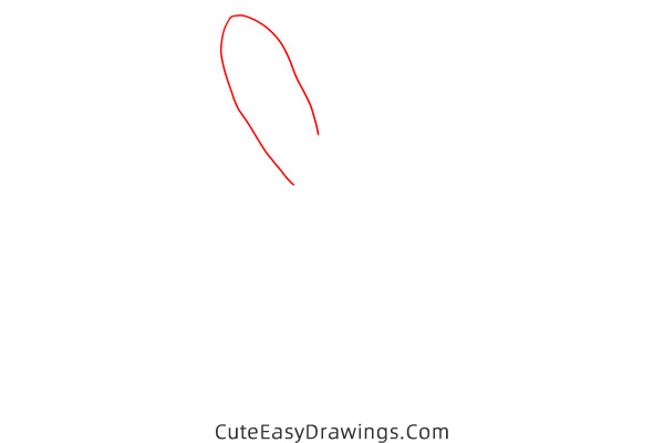 how to draw a tulip easy - www.cuteeasydrawings.com