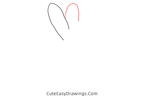 how to draw a tulip easy - www.cuteeasydrawings.com
