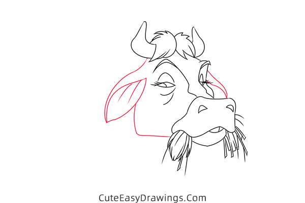 how to draw abigail from the fox and the hound - www.cuteeasydrawings.com