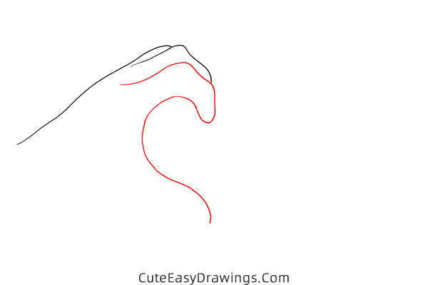 how to draw heart hands - www.cuteeasydrawings.com