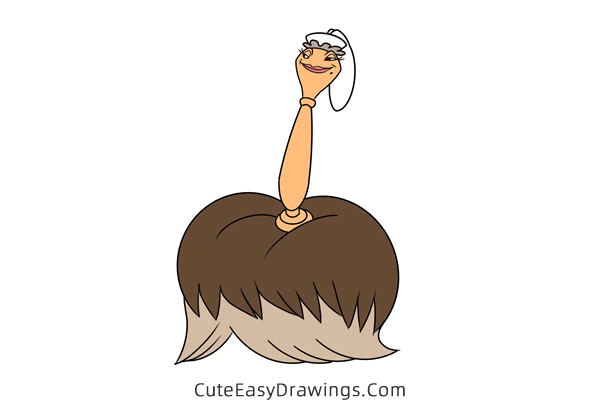 how to draw fifi from beauty and the beast - www.cuteeasydrawings.com