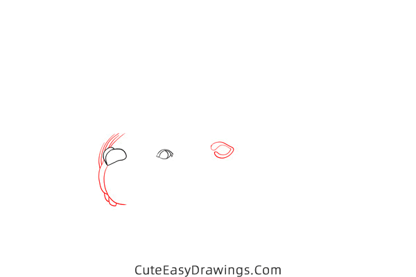 how to draw a beaver in the water - www.cuteeasydrawings.com