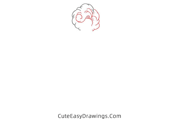 how to draw angela from dragon ball - www.cuteeasydrawings.com