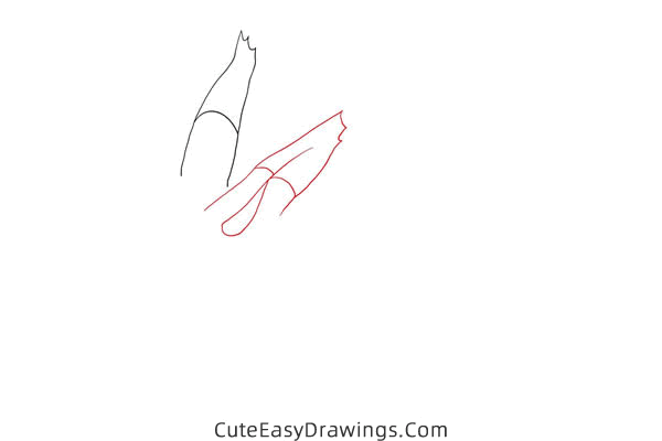 how to draw fox squirrel from castle in the sky - www.cuteeasydrawings.com