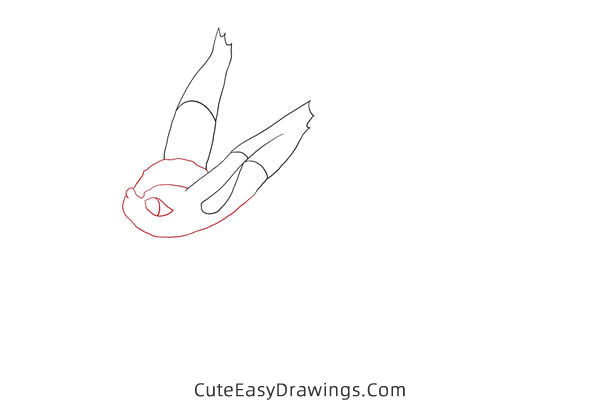 how to draw fox squirrel from castle in the sky - www.cuteeasydrawings.com