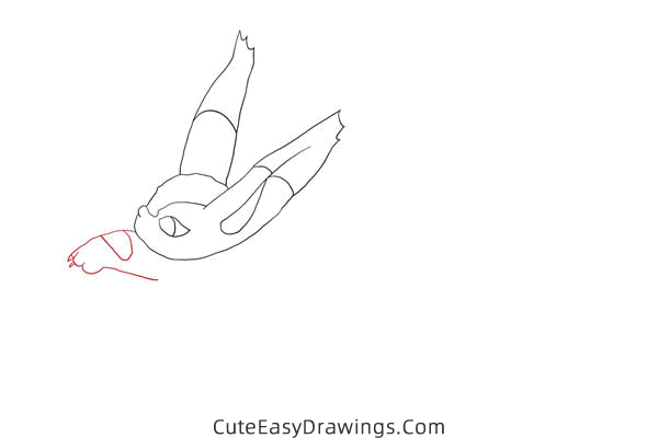 how to draw fox squirrel from castle in the sky - www.cuteeasydrawings.com