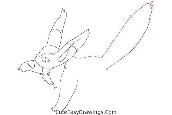 how to draw fox squirrel from castle in the sky - www.cuteeasydrawings.com