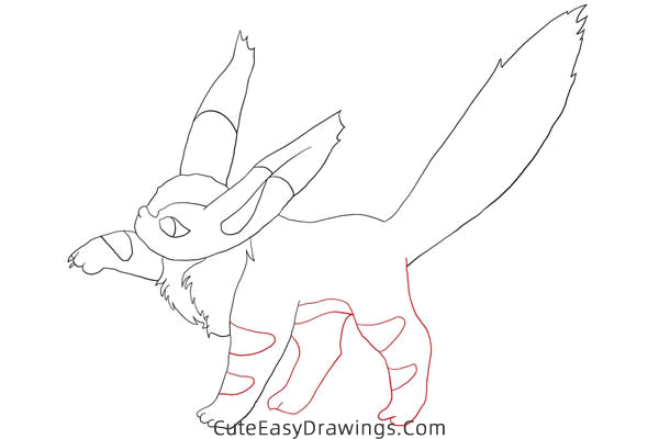 how to draw fox squirrel from castle in the sky - www.cuteeasydrawings.com