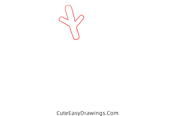 how to draw rudolph face - www.cuteeasydrawings.com