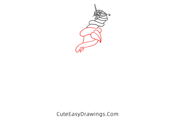 how to draw a beanstalk - www.cuteeasydrawings.com