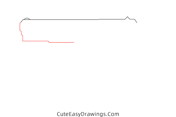 how to draw a gun - www.cuteeasydrawings.com