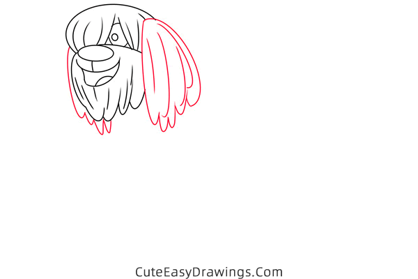 how to draw niblet from pound puppies - www.cuteeasydrawings.com