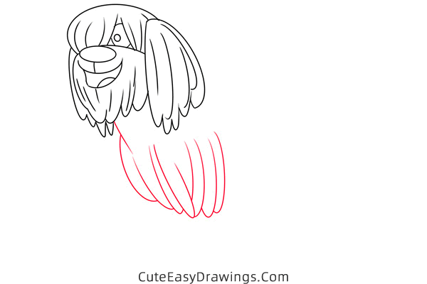 how to draw niblet from pound puppies - www.cuteeasydrawings.com