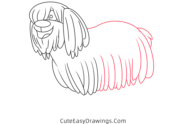 how to draw niblet from pound puppies - www.cuteeasydrawings.com