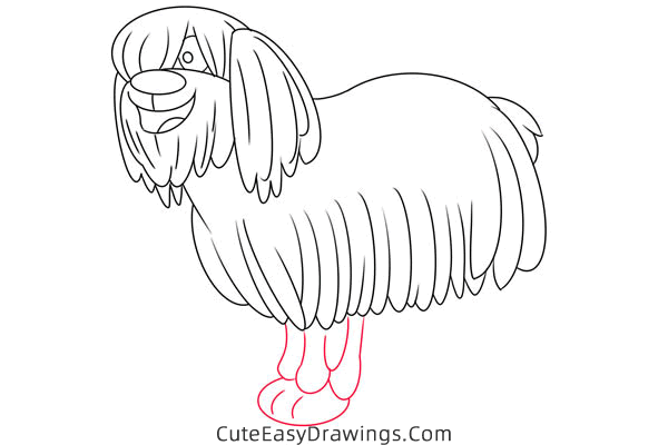 how to draw niblet from pound puppies - www.cuteeasydrawings.com