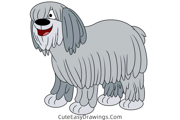 how to draw niblet from pound puppies - www.cuteeasydrawings.com