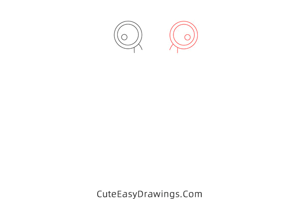 how to draw a cute monster - www.cuteeasydrawings.com
