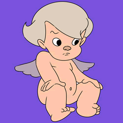 How to Draw the Angel from Fantasia Step by Step