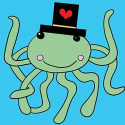 How to Draw a Cartoon Octopus Step by Step