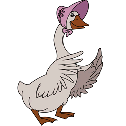 How to Draw Amelia Gabble from The Aristocats Step by Step