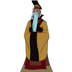 How to Draw The Emperor of China from Mulan Step by Step