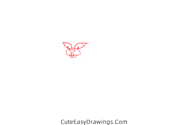 how to draw si am from lady and the tramp - www.cuteeasydrawings.com