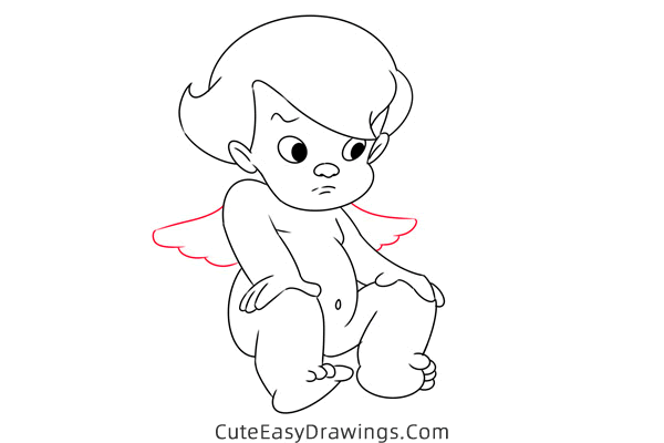 how to draw the angel from fantasia - www.cuteeasydrawings.com