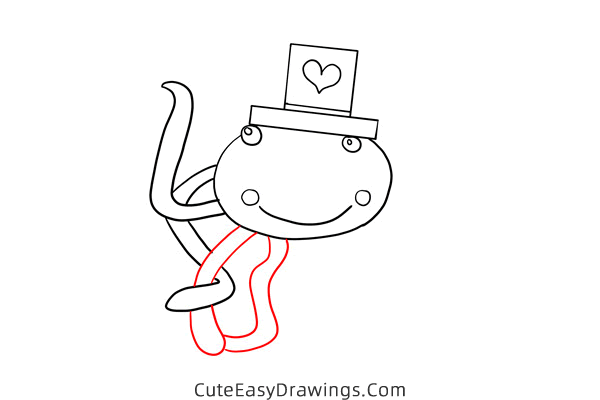 how to draw a cartoon octopus - www.cuteeasydrawings.com