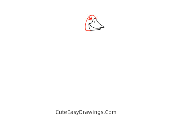 how to draw amelia gabble from the aristocats - www.cuteeasydrawings.com