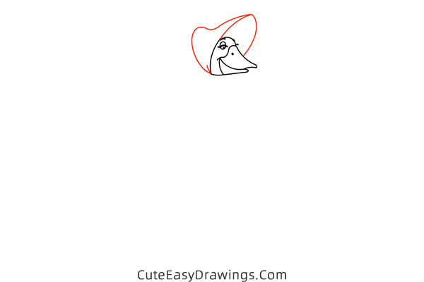 how to draw amelia gabble from the aristocats - www.cuteeasydrawings.com