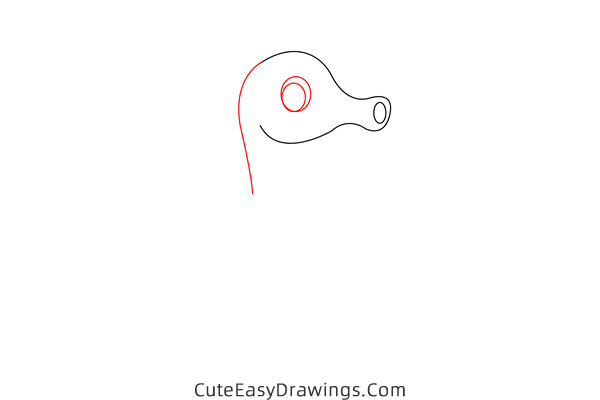how to draw a cute seahorse - www.cuteeasydrawings.com