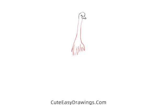 how to draw a crane - www.cuteeasydrawings.com