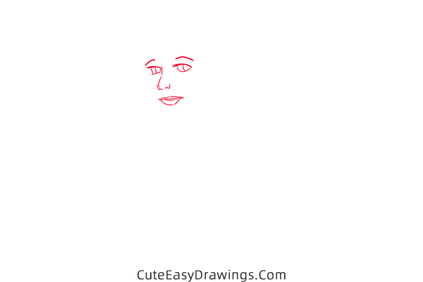 how to draw darling from lady and the tramp - www.cuteeasydrawings.com