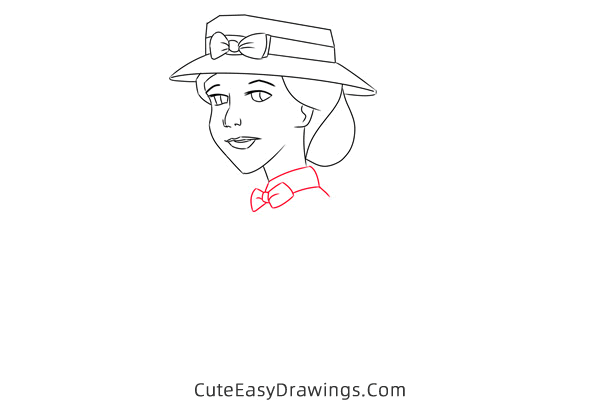 how to draw darling from lady and the tramp - www.cuteeasydrawings.com