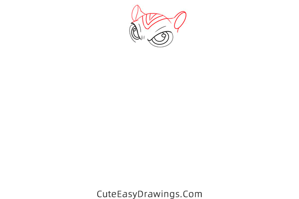 how to draw the chipmunk from brother bear - www.cuteeasydrawings.com
