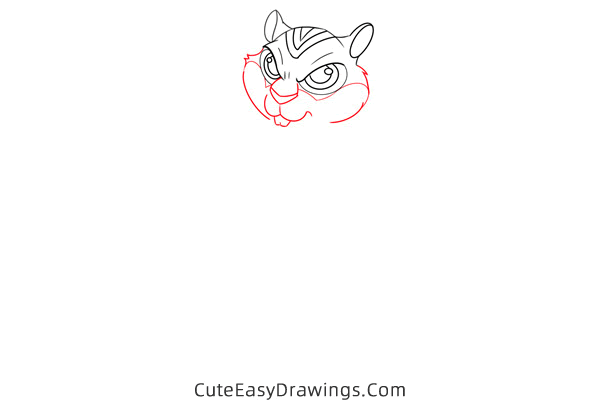 how to draw the chipmunk from brother bear - www.cuteeasydrawings.com