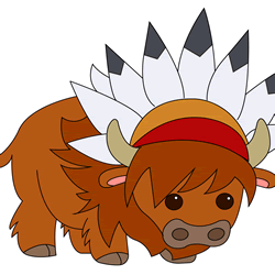 How to Draw an American Bison Step by Step