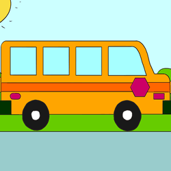 How to Draw a School Bus Step by Step