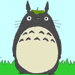 How to Draw Totoro from Anime Step by Step