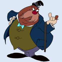 How to Draw the Walrus from Alice in Wonderland Step by Step