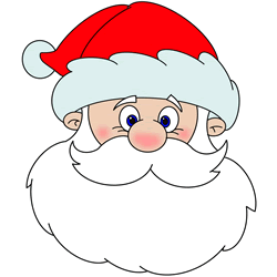 How to Draw Santa Claus Head Step by Step