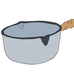 How to Draw a Yukihira Pot Step by Step