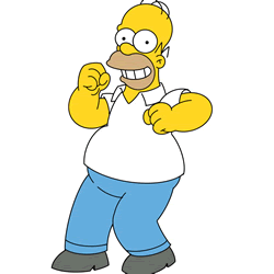 How to Draw Homer Simpson from The Simpsons Step by Step