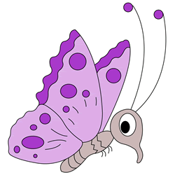 How to Draw a Cute Butterfly Step by Step